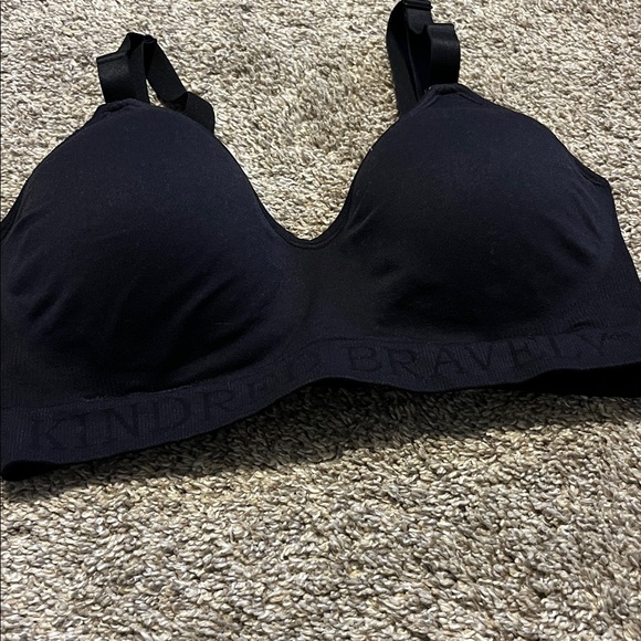 Kindred Bravely Signature Sublime Contour Black Nursing Bra Small Busty - Picture 3 of 11